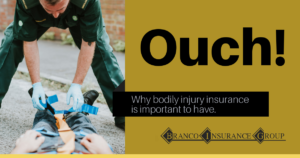 Insurance for body injuries in CT