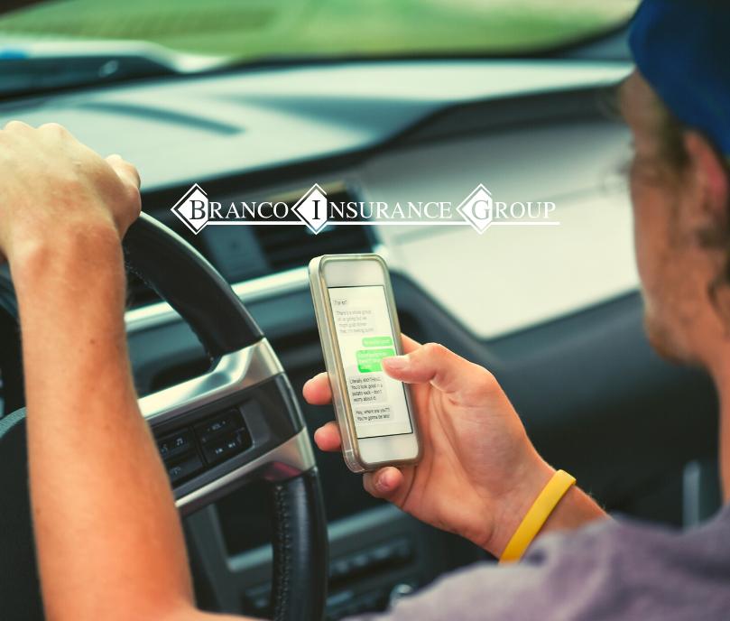How to keep insurance rates down by avoiding driving distracted.